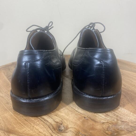 Allen Edmonds Chester 1903 Mens Black Size 9.5 Leather Wingtip Dress‎ Shoes - Picture 3 of 9